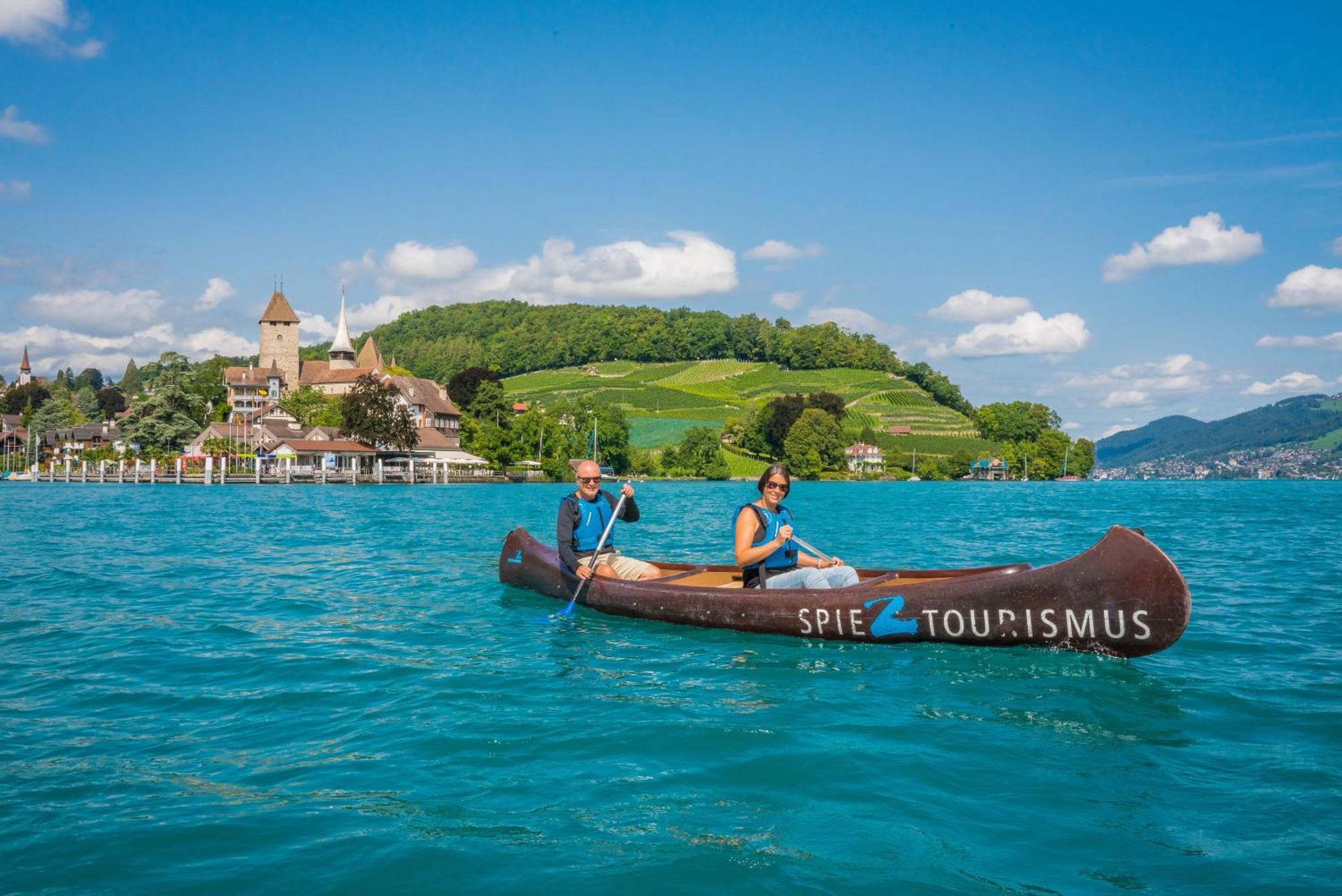 Hotel Eden Spiez Buitenkant foto