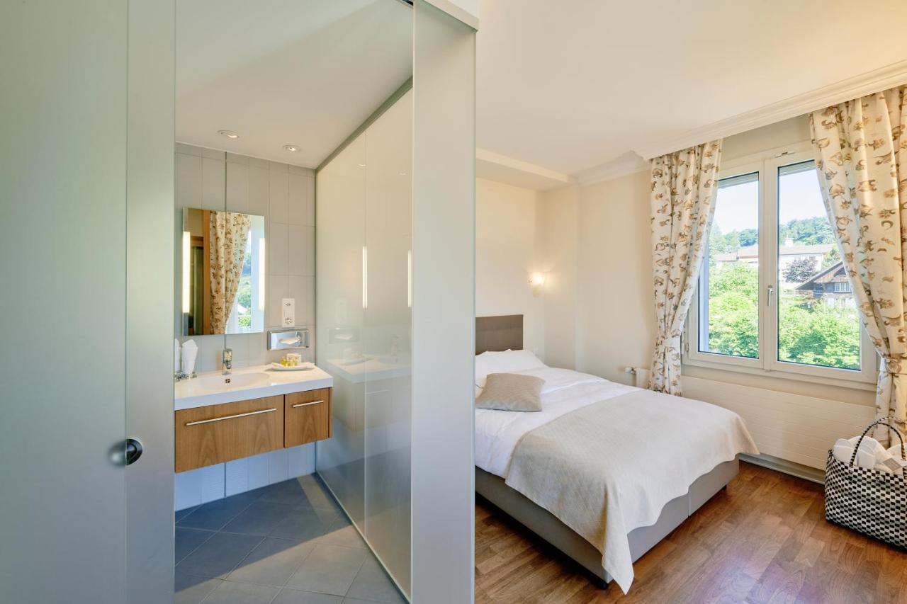 Hotel Eden Spiez Buitenkant foto