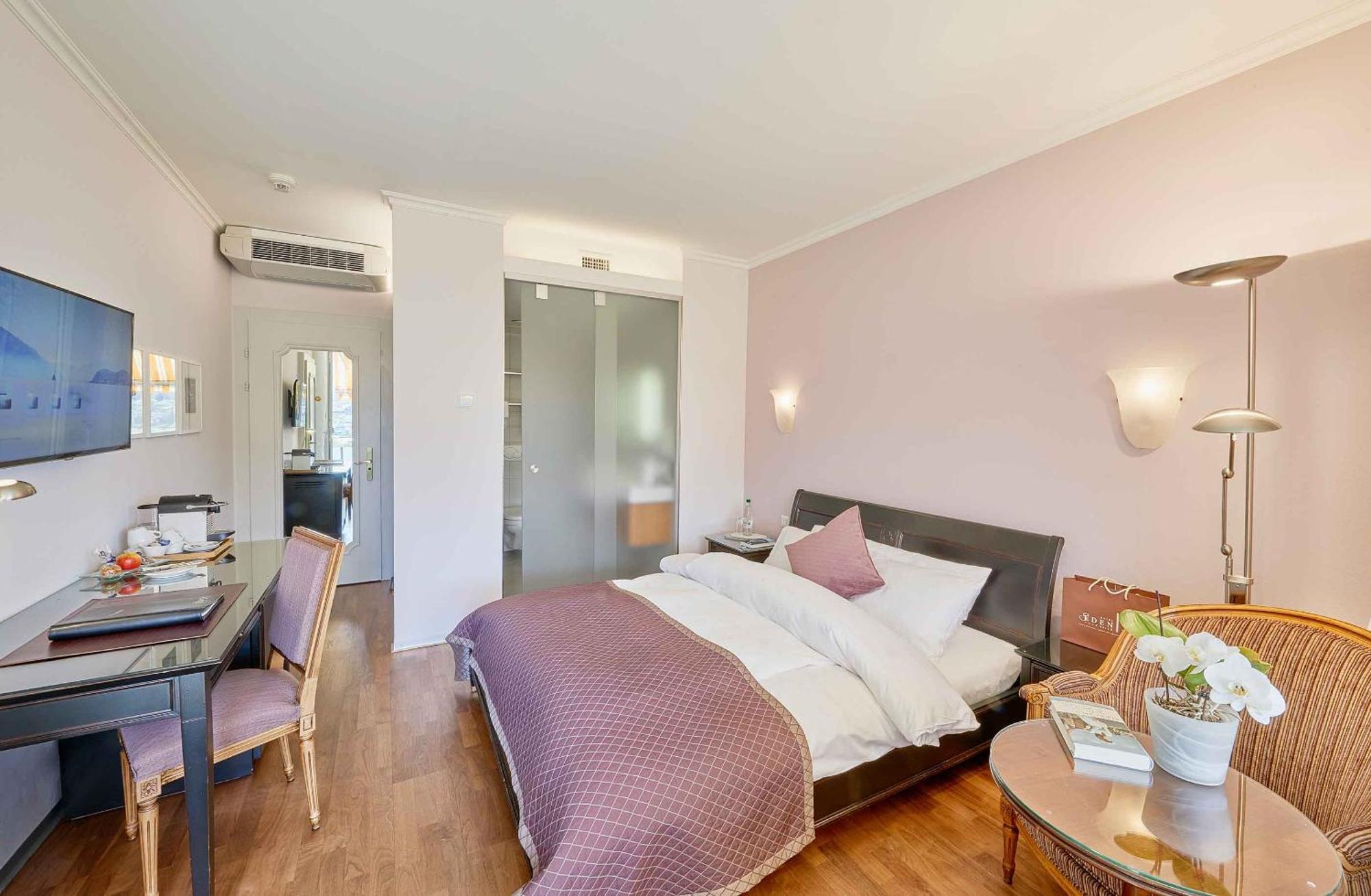 Hotel Eden Spiez Buitenkant foto
